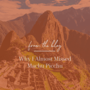 Rita reflects on nearly saying no to a Machu Picchu trip, sharing why waiting holds us back and encouraging readers to act on what they’ve been putting off.