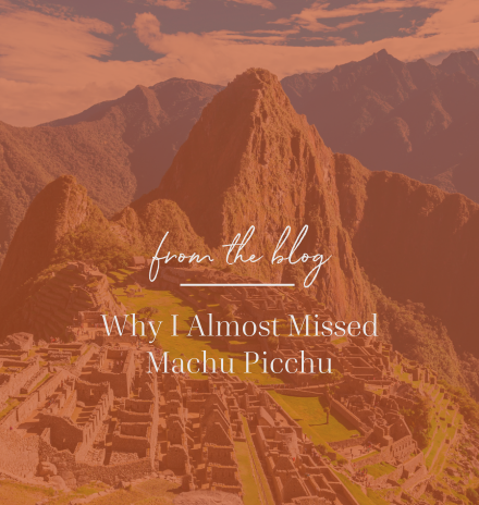 Rita reflects on nearly saying no to a Machu Picchu trip, sharing why waiting holds us back and encouraging readers to act on what they’ve been putting off.